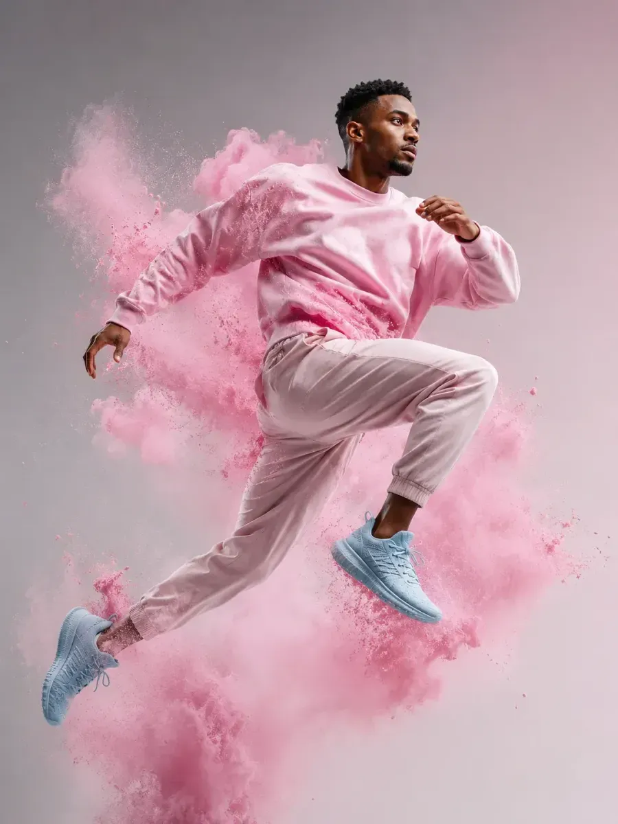 Pink Powder, Mid-Jump